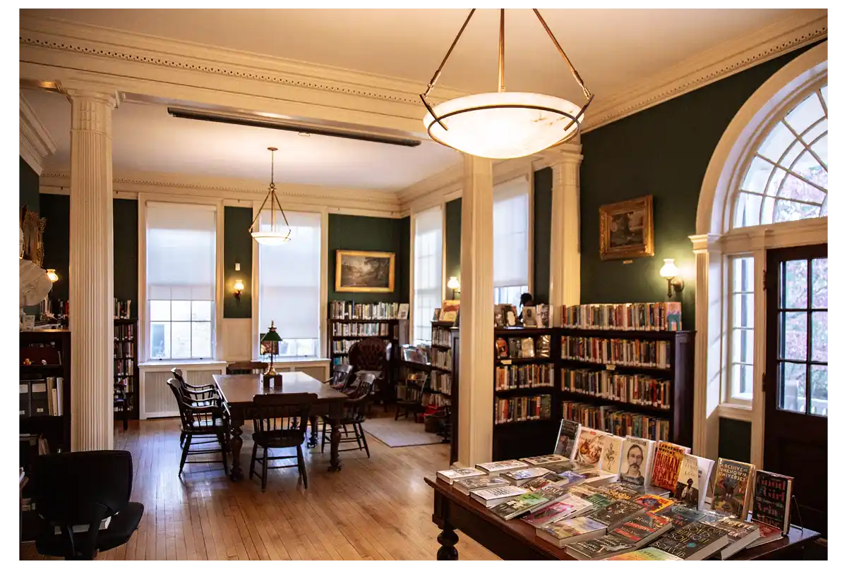 Photo of the main room at the Athenaeum