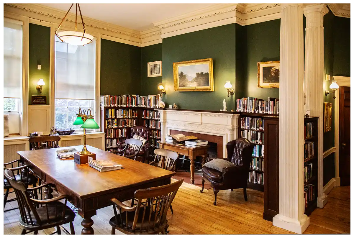 Photo of the main room at the Athenaeum