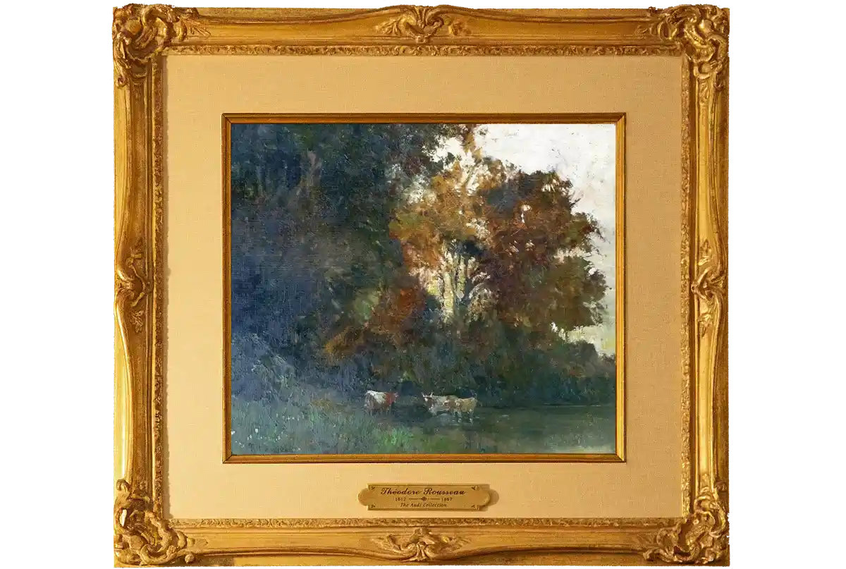 painting- a tree by Theodore Rousseau