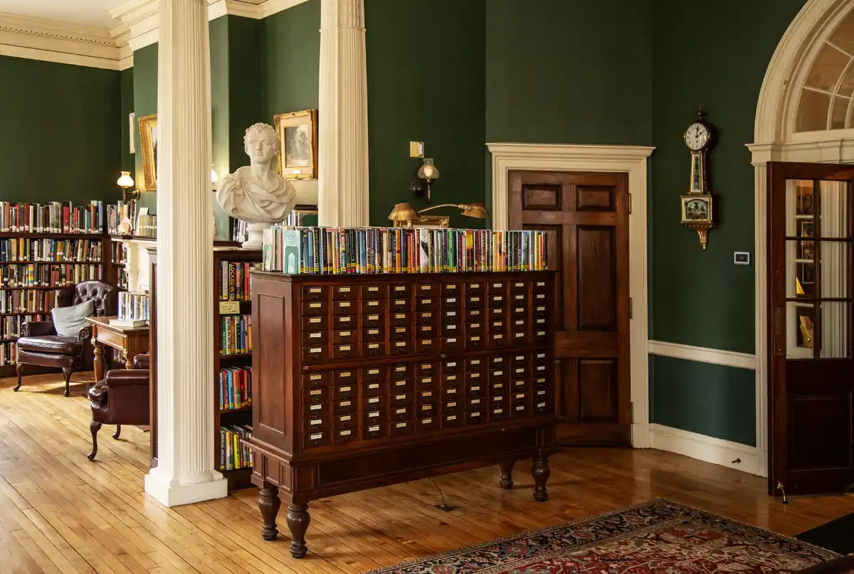 View of Card Catalogue