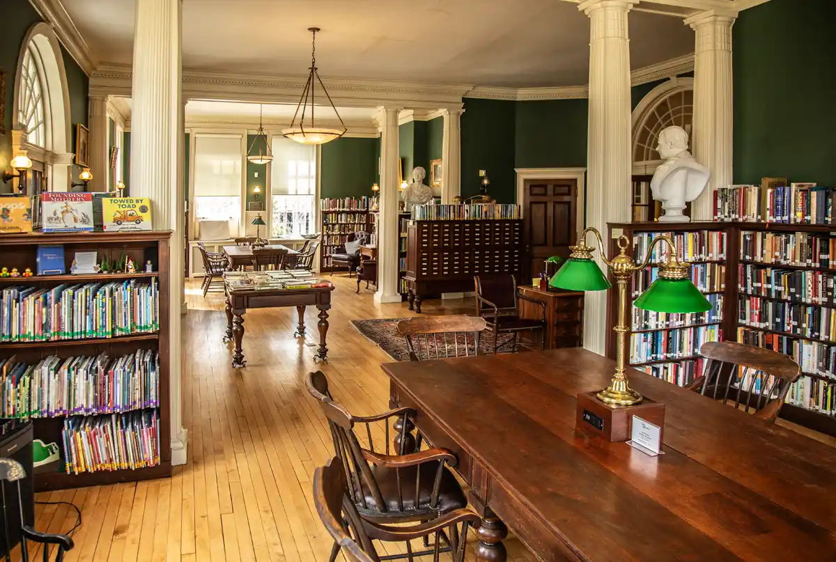 View of Athenaeum main room