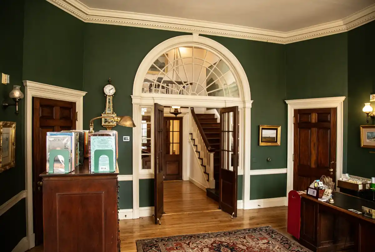 Main Entry doors on first floor